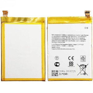 Batterie de remplacement C11P1423 2500mAh pour smartphone Asus Zenfone 2 ZE500CL CE RoHS Vente en gros Haute capacité Grade A - Product Image 2