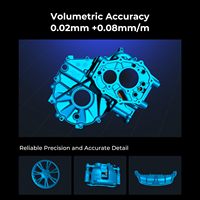 Escáner 3D Raptor Pro Inalámbrico para Impresión 3D, 22+7 Láseres Azules NIR, Portátil, Precisión de 0.02mm, 60fps de Alta Velocidad, PLA, 1 Año de Garantía