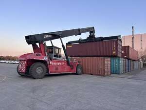 Apilador de Contenedores Kalmar DRT450 65s5 Usado, 45 Toneladas, Máquina Portuaria para Contenedores DRD450 DRF450 DRT450 - Product Image 4