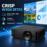 Projecteur DLP WXGA X1328 5000 ANSI Lumens pour salles de classe, bureaux, salles de réunion, amphithéâtres, commandes en gros