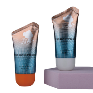 Tubes cosmétiques en plastique personnalisés, <span class=keywords><strong>crème</strong></span> <span class=keywords><strong>solaire</strong></span> visage imperméable coréenne, en <span class=keywords><strong>crème</strong></span>/liquide, emballage en tube PE/PBL - Product Image 3