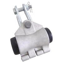 Accessoires de câblage aérien Hongjing Hardware : Serre-câble de suspension ABC en alliage d'aluminium pour câbles ADSS, portée 100M 200M