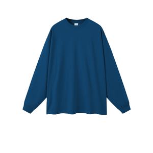 Camisetas Personalizadas TKAN579D de Diseño, Marca de Moda, para Hombre, 100% Algodón, Secado Rápido, Talla Grande, Holgadas, Color Sólido, Manga Larga - Product Image 2