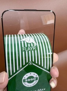 Galvanoplastia Aceite de huella dactilar 300C Super Large ARC HD OG Protector de pantalla de vidrio templado para iPhone 16 Pro Max Film - Product Image 5