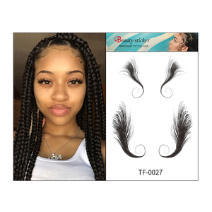 Nuovi disegni tendenza di bellezza delle persone che tatuano i loro bordi adesivi per tatuaggi per capelli per bambini per il trucco delle ragazze - Product Image 5