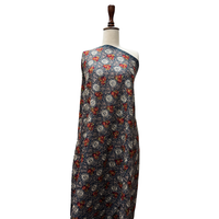 Châles brodés de fleurs sur toute la surface pour femmes, élégants et décoratifs, en tissu de qualité supérieure, fabrication OEM sous marque privée