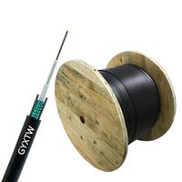 Kabel Serat Optik Berlapis Baja GYXTY Outdoor Central Tube untuk Komunikasi, 4 6 8 12 Core, Promo Hot Sale