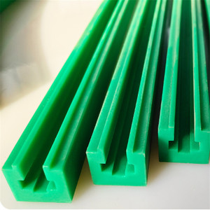 Chaîne de convoyeur sur mesure de qualité professionnelle, bande de support en UHMWPE verte, rail de guidage en plastique à rainures pour équipement de convoyage - Product Image 3