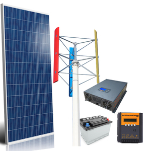 Generador Eólico Solar Híbrido de Eje Vertical de 6KW 48V con Ajuste Automático, Sistema Completo WON-WT-VH5000 - Product Image 3