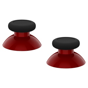 EXtremeRate Joystick Repair Kit Custom Passion Red & Black Analog <b>Stick</b> Replacement Thumbstick for Xbox Series X S Controller - Product Image 2