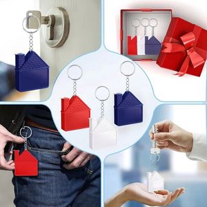 Cinta Métrica Promocional con Forma de Casa Personalizada, Producto de Recuerdo con Logotipo para Llavero - Product Image 5