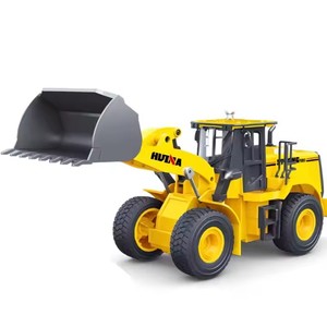 Modèle de camion de construction RC <span class=keywords><strong>Huina</strong></span> 1552 1/16 10 canaux, camion chargeur RC, véhicule d'ingénierie 4x4, <span class=keywords><strong>bulldozer</strong></span> RC en métal - Product Image 1