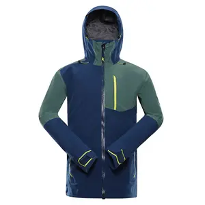 Vente en gros de veste imperméable et chaude pour la course à pied pour sports de plein air coupe-vent softshell pour hommes