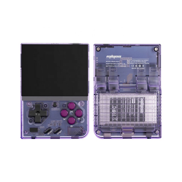 Hot Sale Miyoo Mini Plus Handheld Game Console 3.5 Inch Screen 64GB TF Card Support Free Download Games Classic Gaming Consoles