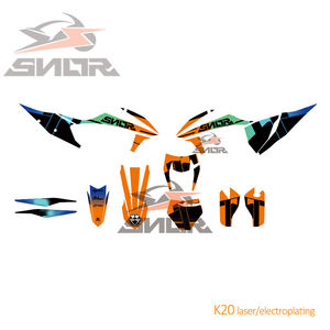 SNOR Kit de Calcomanías de <span class=keywords><strong>Vinilo</strong></span> de Gran Venta <span class=keywords><strong>para</strong></span> Motocicletas de Carreras KTM, Gráficos y Adhesivos Plásticos Autocollants - Product Image 6