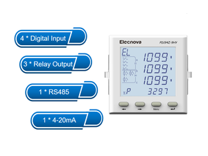 Medidor de Corriente y Voltaje Analógico Trifásico Multifunción PD194Z-9HY - Product Image 1