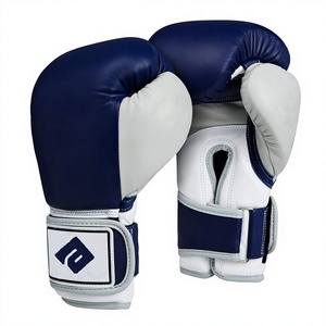 Guantes de Boxeo Profesionales de Cuero FEZCO INDUSTRIES con Cierre de Gancho y Bucle para Hombre y Mujer, Alta Calidad, Absorben la Humedad - Product Image 1