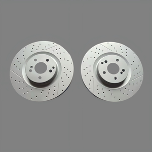 โรเตอร์ดิสก์เบรกหลัง S63/เอสคลาสระบบเบรกเหล็กกล้าสำหรับยานยนต์ A0004231812 - Product Image 1