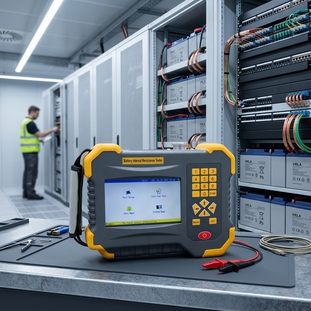 Various Battery Internal Resistance and Voltage Status Analyzers for Capacity Assessment Tests