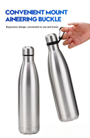 Bouteille d'eau isotherme en acier inoxydable 304, écologique, anti-fuite, 750 ml, performance thermique 6-12 heures, stockage à sec