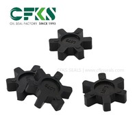 Accouplement élastique personnalisé CFKS en caoutchouc polyuréthane, accouplement étoile araignée, réduction du bruit, insert araignée pour moteur et pompe
