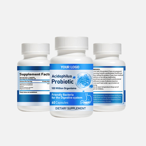 Cápsulas de Probióticos de Marca Privada OEM, Mezcla de <span class=keywords><strong>Bacterias</strong></span> Beneficiosas para la Salud Intestinal y el Apoyo Inmunológico en Adultos, Salud Digestiva, Antioxidantes - Product Image 4