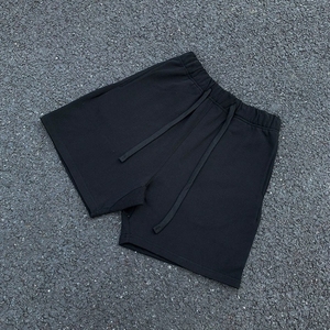 Shorts <span class=keywords><strong>Bermuda</strong></span> de Sport et de Gym de Luxe pour Hommes, en Coton Côtelé, Style Streetwear Oversize, avec Cordon de Serrage, Hip Hop, Vente en Gros - Product Image 4