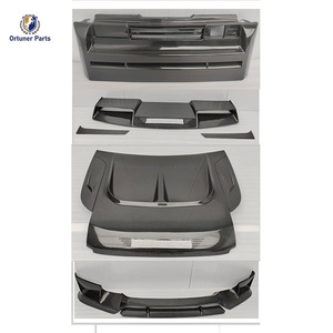 New Ortuner Defender 90/110/130 Carbon Fiber Body Kit M-Style Dry Wide Body Front Bumper Exhaust Screw-On Auto <strong>Parts</strong> Upgrade - Product Image 3