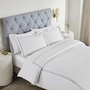SANHOO Luxe 5-sterrenhotel 100% katoen 600 draadjes per inch kingsize beddengoedset met borduurwerk - Product Image 6