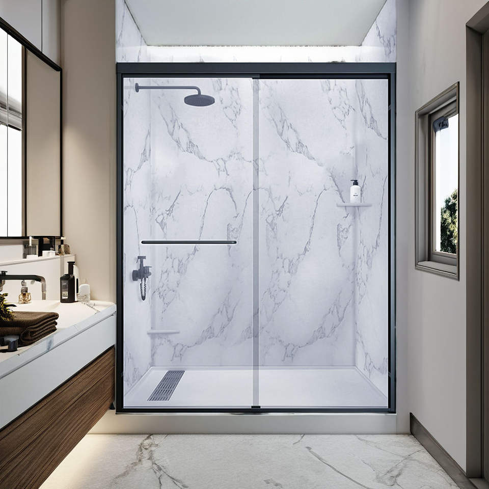 Commercial Grade SMC Shower Wall Panels Waterproof Composite Wall ...