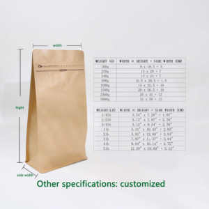 Bolsas <span class=keywords><strong>de</strong></span> café personalizadas a prueba <span class=keywords><strong>de</strong></span> olores con válvula y cremallera para cualquier <span class=keywords><strong>comida</strong></span> Bolsas <span class=keywords><strong>de</strong></span> café con estampado tropical - Product Image 4