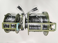 Faisceau de tambour de câble d'environnement sévère connecteur Junior étendu 2/4 noyaux prise/prise terminée cordon de raccordement à fibres optiques de champ blindé