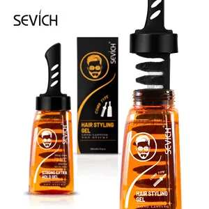 Stylish Men Strong Hold Quick Drying Setting Styling Clay Matte Hair Pomade Shine N Jam Hair Gel With Comb