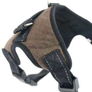 Harnais pour chien confortable de taille M, type chaise, avec fermeture à boucle, néoprène et maille respirante, tour de cou 45-54 cm, sangles de poitrine - Product Image 4