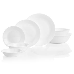 Ensemble de bols à soupe et à côté en porcelaine blanche européenne, <span class=keywords><strong>assiette</strong></span> à déjeuner, <span class=keywords><strong>assiette</strong></span> en céramique, vaisselle, ensemble de dîner et tasse <span class=keywords><strong>luminarc</strong></span> - Product Image 2