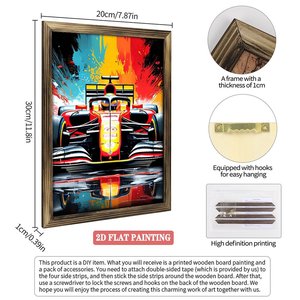 Cuadro de 20x30cm con Marco de Madera de la <span class=keywords><strong>Laguna</strong></span> de <span class=keywords><strong>Bora</strong></span> <span class=keywords><strong>Bora</strong></span> - Product Image 3
