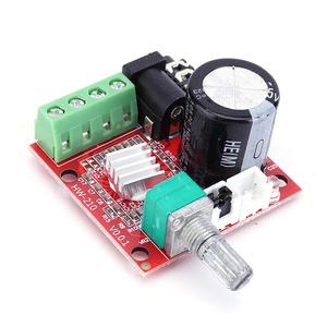 12V <span class=keywords><strong>Mini</strong></span> Hi-Fi PAM8610 âm thanh stereo khuếch đại ban 2x10w Dual Channel D Class - Product Image 1
