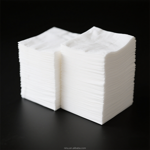 Serviettes en Papier Blanches Personnalisables 2 ou 3 Plis avec Logo – Dîner et Cocktail pour Mariage - Product Image 3