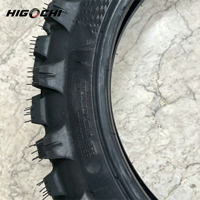 Ban Retro 110/90-16 Tahan Lama untuk Sepeda Motor Trail, Latihan Remaja, Ban Motor Off-Road, Karet Alami, Ban Tubeless, Peningkatan Terbaru