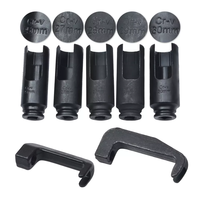 40 pièces d'outils de Diagnostic automatique, extracteur d'injecteur principal avec extracteur d'adaptateur à rampe commune avec outil de synchronisation de marteau coulissant