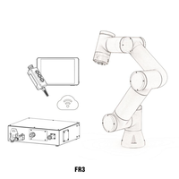 Bras robotisé FR3 SHENGXIN de précision, charge utile 3 kg, 6 axes, composants essentiels moteur PLC, portée 622 mm, applications de chargement/déchargement