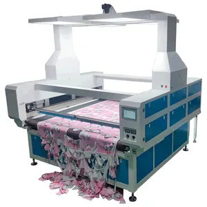 Top Quality Cut Laser Fabric Printed Sublimation Fabric Laser Cutting Machine With 2 Asynchronous Cutting Head