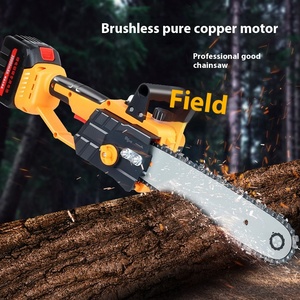 Customized Portable Wireless Chainsaw Single-Hand Brushless Lithium Battery Small Household Logging <b>Saw</b> High Industrial OEM - Product Image 4