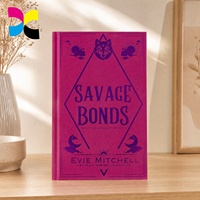 Livre à bords peints sur mesure de qualité supérieure pour l'édition spéciale d'auto-édition, couverture rigide, vente en gros, expédition rapide, logo personnalisé