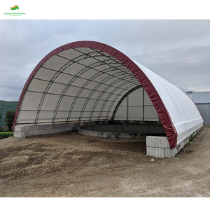 Certifié CE 20x30m Tente de stockage de véhicules d'abri d'entrepôt de tissu tous temps pour garages industriels Auvents Carports - Product Image 4