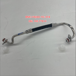 06L 145 778 H 涡轮增压器供油管入口 适用于 A4L B9 Q5L A5 Q7 Q8 Touareg 2016 <span class=keywords><strong>2</strong></span> 0T 汽车涡轮增压器润滑软管 - Product Image 1