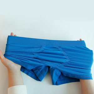 Nuevos Calzoncillos Boxer para Hombre 2026, Personalizados, 90% Nailon, 10% Elastano, Cintura Media, Tejido de Seda de Hielo, Cómodos, Transpirables y Frescos - Product Image 3