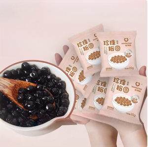 พร้อมปรุง ไข่มุกบราวน์ชูการ์ ลูกบัวเผือก เยลลี่มะ<span class=keywords><strong>พร้าว</strong></span> <span class=keywords><strong>สาคู</strong></span> สำหรับชงชาไข่มุก ใช้ได้ทั้งที่บ้านและร้านค้า - Product Image 1