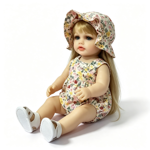 Poupée Bébé Reborn Fille Personnalisée, Réaliste en Vinyle, Rembourrage Coton PP, Hauteur 31cm-50cm, Articulée pour Jeu d'Imitation - Product Image 2