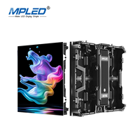 Pantalla LED Flexible de Alquiler MPLED, Empalme P3.91, Alto Brillo 4000-5000 Nits para Escenarios de DJ y Centros Comerciales